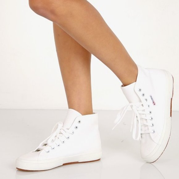 SUPERGA Canvas Hi Tops Sneakers - Picture 5 of 5